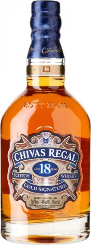 Купить Виски "Chivas Regal" 18 Years Old, 0.7 л - "Чивас Ригал" 18 ...