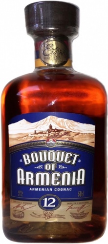 Купить Коньяк "Bouquet of Armenia" 12 Years Old, 0.5 л - "Букет Армении ...