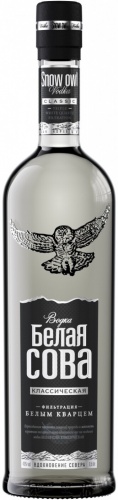 Купить Водка "Белая Сова", 1 л - "White Owl", 1 литр