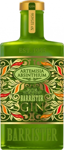 Купить Джин "Barrister" Artemisia Absinthium, 0.7 л - "Барристер ...