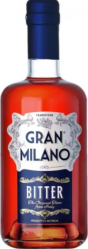 Купить Ликер "Gran Milano" Bitter, 0.7 л - "Гран Милано" Биттер, 700 мл