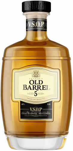 Купить Коньяк SSB, Father's Old Barrel, 5 years old, 0.5 л - Фазерс Олд ...