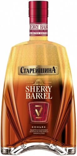 Купить Коньяк "Старейшина" Шерри Баррель, 0.5 л - "Elder" Sherry Barrel ...
