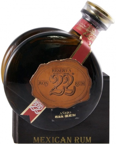 Купить Ром El Ron Prohibido, Reserva 22, wooden box, 0.7 л - Эль Рон ...