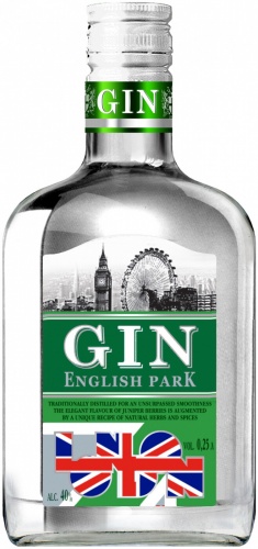 Купить Джин Alfa Lux, "English Park", 250 мл - "Инглиш Парк", 0.25 литра