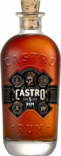 Купить Ром SSB, "Castro" Reserva, 0.5 л - ССБ, "Кастро" Выдержанный, 500 мл