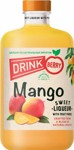 Купить Ликер "Drinkberry" Mango, 0.5 л - "Дринкберри" Манго, 500 мл