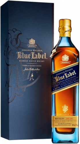 Купить Виски "Blue Label", with box, 0.75 л - Джонни Уокер "Блю Лэйбл ...