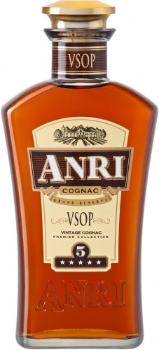 Купить Коньяк "Анри" ВСОП, 0.5 л - "Anri" VSOP, 500 мл