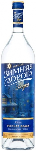 Купить Водка "Зимняя Дорога" Ночная, 0.7 л - "Zimnyaya Doroga" Nochnaya ...
