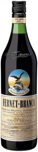 Купить Ликер "Fernet" Branca, 1 л - "Фернет" Бранка, 1 литр