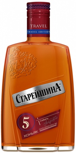 Купить Коньяк "Старейшина" Пятилетний, 250 мл - "Elder" 5 years old, 0. ...