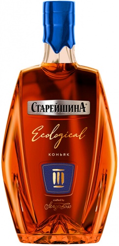Купить Коньяк "Старейшина" Трехлетний, 1 л - "Elder" 3 years old, 1 литр