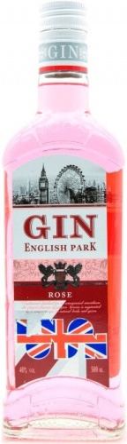 Купить Джин Alfa Lux, "English Park" Rose, 0.5 л - "Инглиш Парк" Розе ...