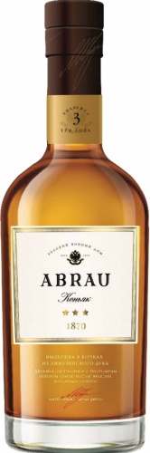 Купить Коньяк "Abrau" 3 Years Old, 0.5 л - "Абрау" 3-летний, 500 мл