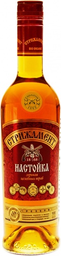 Купить Ликер "Стрижамент" Настойка горькая, 0.5 л - "Strizament" Bitter ...