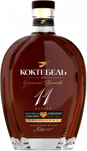 Купить Коньяк "Коктебель" 11-летний, 0.7 л - "Koktebel" 11 Years Old ...