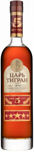 Купить Коньяк "Царь Тигран" 5-летний, 0.5 л - Great Valley, "Tsar ...