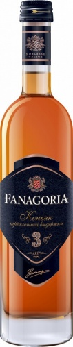 Купить Коньяк "Фанагория" 3-летний, 100 мл - "Fanagoria" 3 Years Old, 0 ...