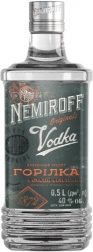 Купить Водка "Nemiroff" Original, 0.5 л - "Немирофф" Ориджинал, 500 мл