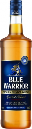 Купить Виски "Blue Warrior" Premium Blended, 0.7 л - "Блю Ворриор ...