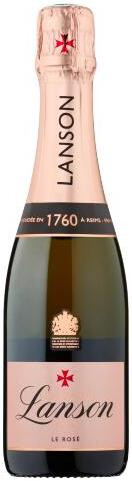 Купить Шампанское Lanson, "Le Rose" Brut, 375 мл - Лансон, "Ле Розе ...