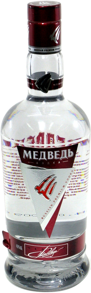 Купить Водка "Медведь", 1 л - "Medved", 1 литр