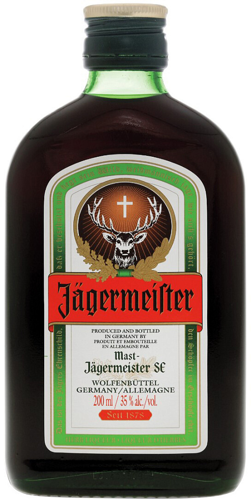 Купить Ликер "Jagermeister", 200 мл - "Егермейстер", 0.2 литра