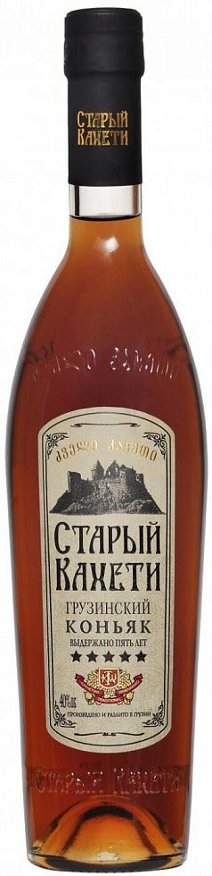 Купить Коньяк "Старый Кахети" 5-летний, 250 мл - "Old Kakheti" 5 Years ...