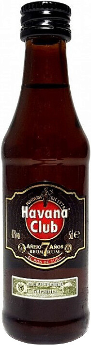 Купить Ром "Havana Club" Anejo 7 Anos, 50 мл - "Гавана Клуб" Аньехо 7 ...