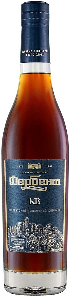 Купить Коньяк "Дербент" КВ, 0.5 л - "Derbent", 500 мл