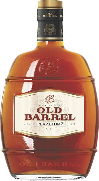 Купить Коньяк Father's Old Barrel, 3 years old, 0.5 л - Фазерс Олд ...