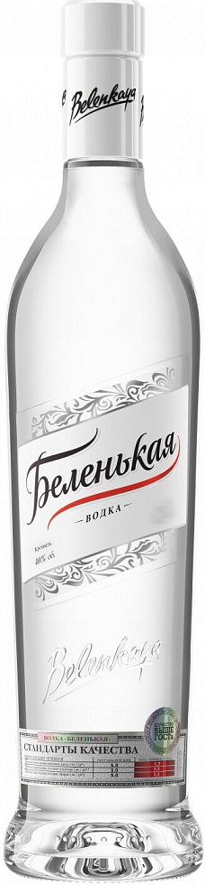 Купить Водка Беленькая, 1 л - Belenkaya, 1 литр