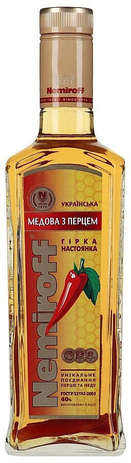 Купить Водка "Немирофф" Медовая с перцем, 250 мл - "Nemiroff" Honey ...