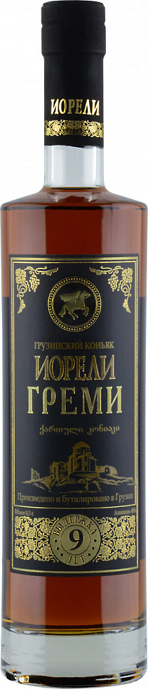 Купить Коньяк "Иорели" Греми 9 лет, 0.5 л - "Ioreli" Gremi 9 Years Old ...