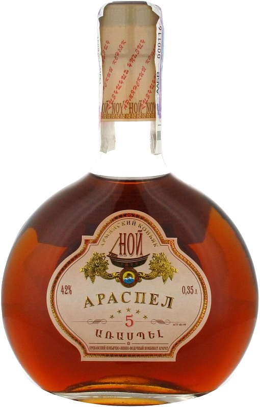 Купить Коньяк "Ной Араспел" 5-летний, 350 мл - "Noy Araspel" 5 Years ...