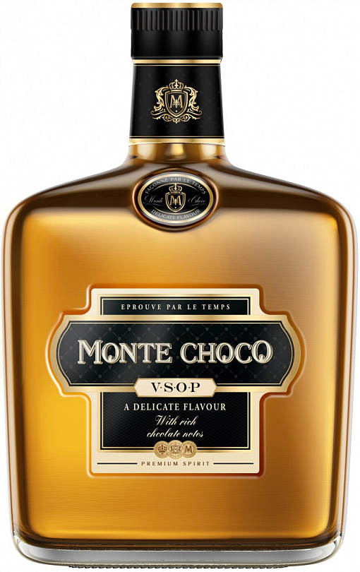 Купить Коньяк Monte Choco VSOP, 0.5 л - Монте Шоко ВСОП, 500 мл