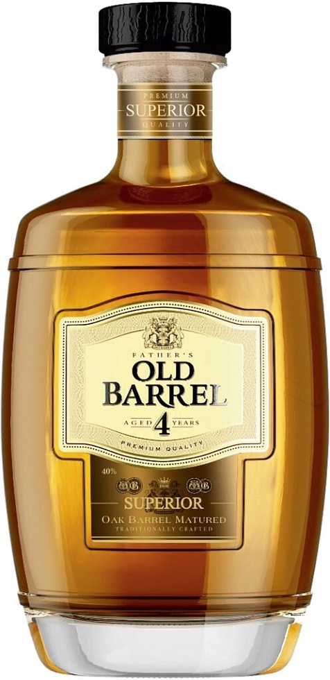 Купить Коньяк SSB, "Father's Old Barrel" 4 Years Old, 250 мл - ССБ ...